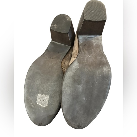 Anthropologie Coclico Riveted Suede Pull On Ankle Boots EU 40 - Picture 5 of 9